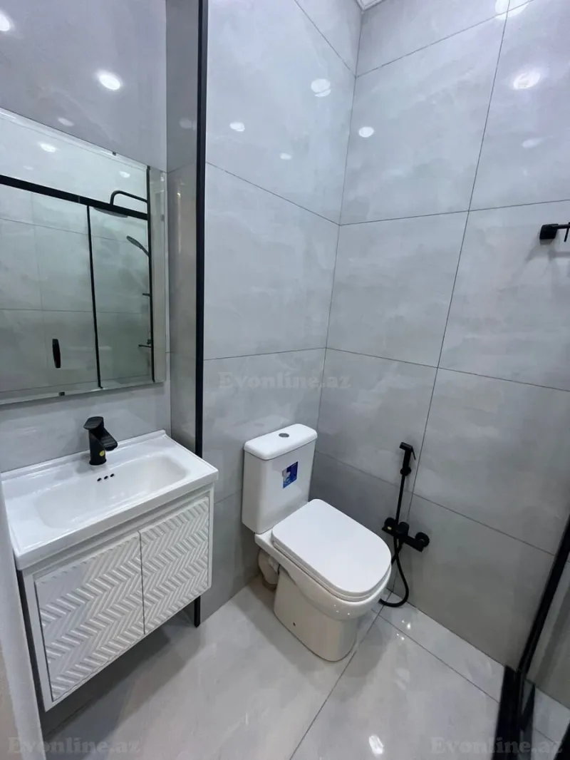 Kirayə verilir 2 otaqlı Mənzil Yeni tikili 50 m² Qara Qarayev m. - şəkil 14