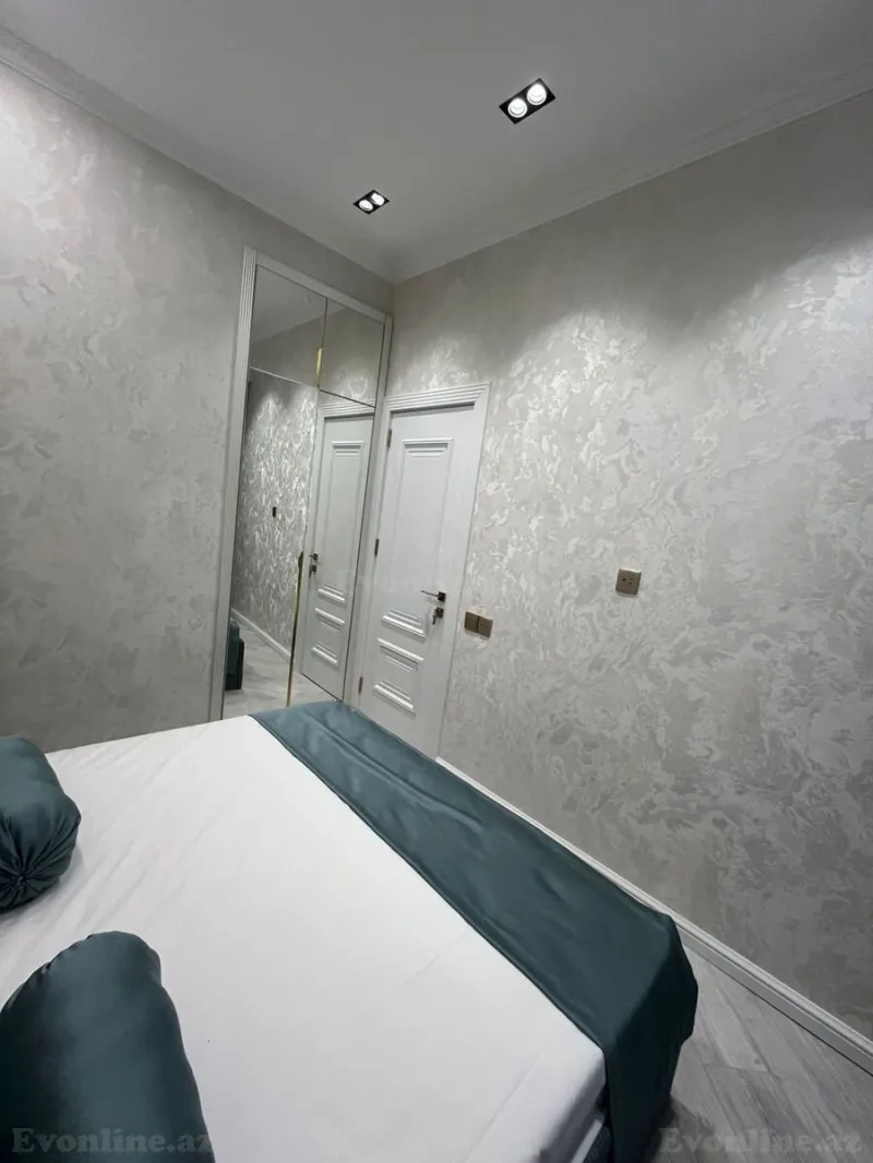 Kirayə verilir 2 otaqlı Mənzil Yeni tikili 50 m² Qara Qarayev m. - şəkil 5