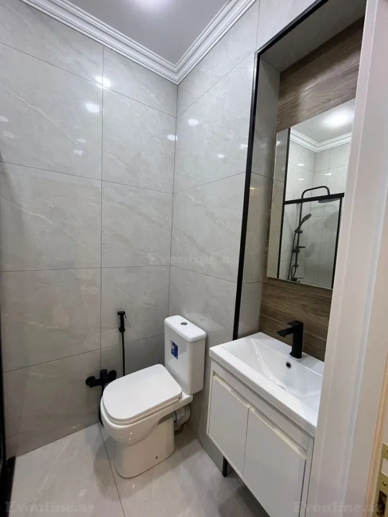Kirayə verilir 2 otaqlı Mənzil Yeni tikili 50 m² Qara Qarayev m. - şəkil 9