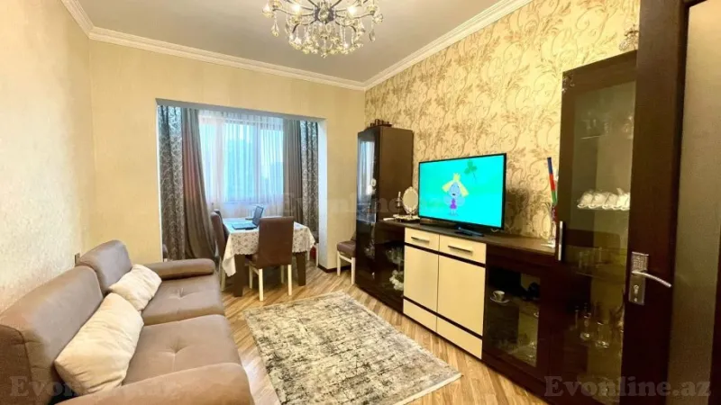 2 otaqlı Mənzil 68.7 m² 9-cu mikrorayon Satılır