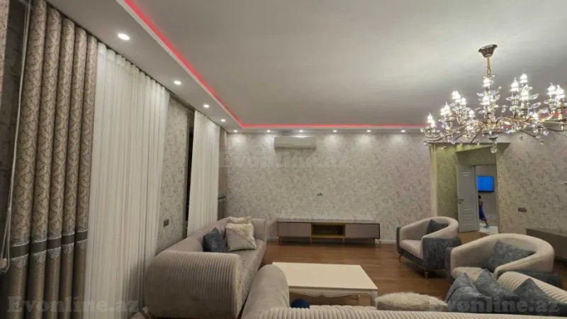 Kirayə verilir 6 otaqlı Mənzil Yeni tikili 268 m² Elmlər Akademiyası m. - şəkil 3