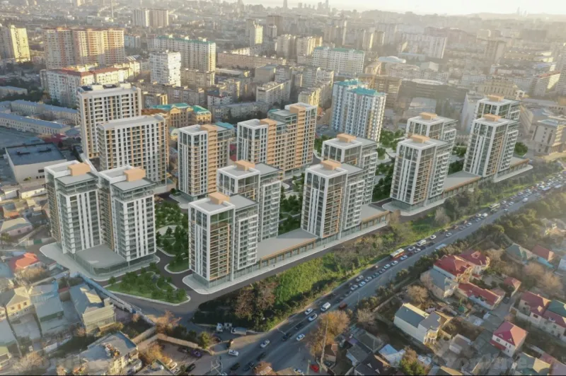 Satılır 2 otaqlı Mənzil Yeni tikili 90.3 m² 7-ci mikrorayon - şəkil 10
