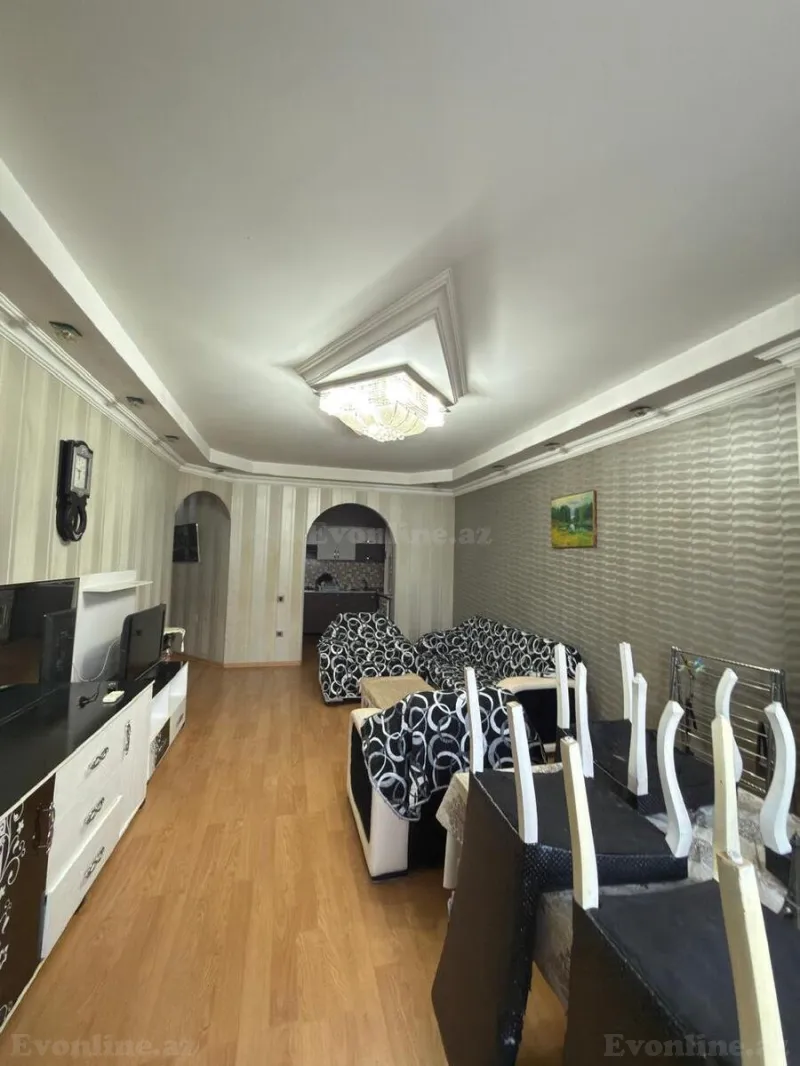 Satılır 3 otaqlı Mənzil Yeni tikili 100 m² Nizami m. - şəkil 3