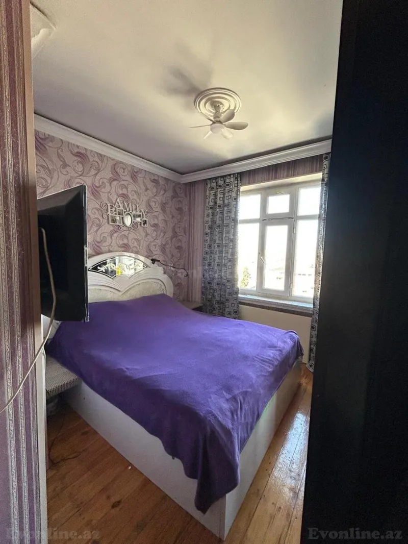 Satılır 3 otaqlı Mənzil Köhnə tikili 51 m² Memar Əcəmi m. - şəkil 2