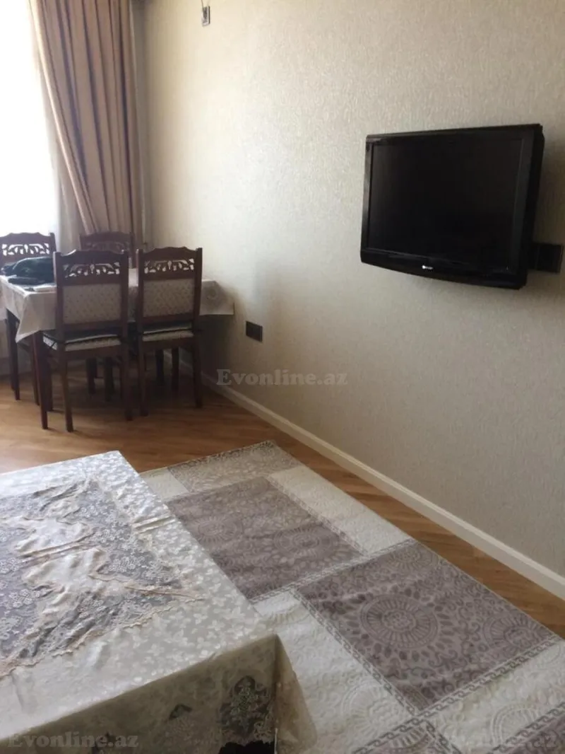 Kirayə verilir 2 otaqlı Mənzil Yeni tikili 65 m² Qara Qarayev m. - şəkil 3