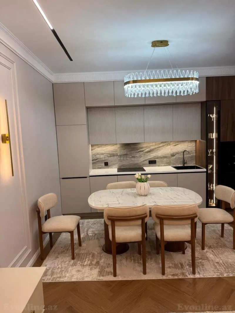 Satılır 3 otaqlı Mənzil Yeni tikili 110 m² 8 Noyabr m. - şəkil 4