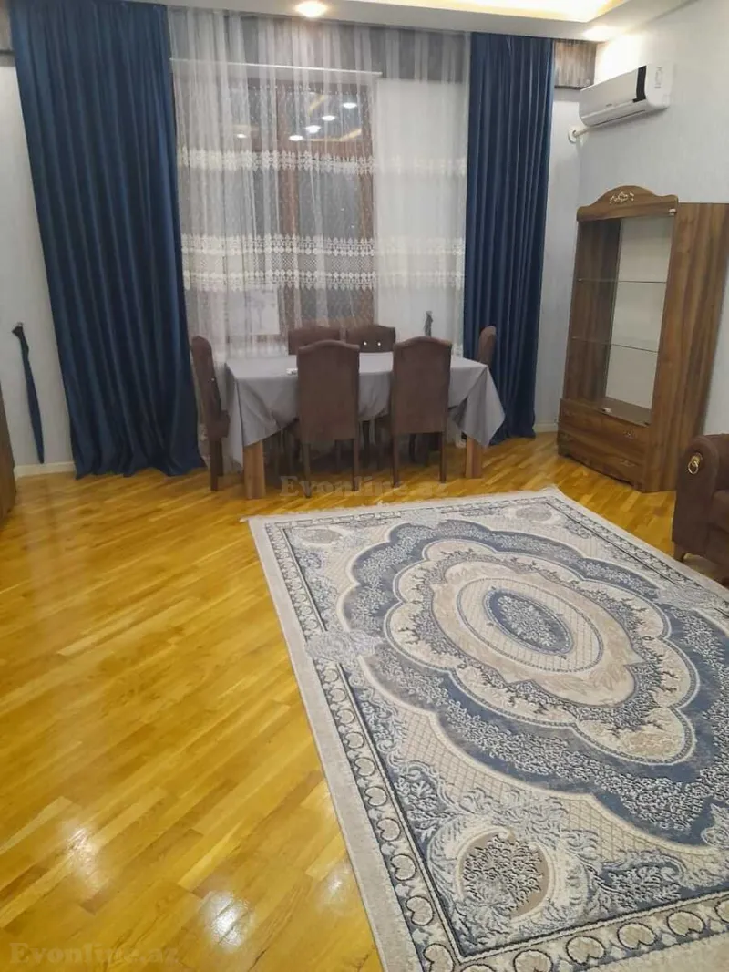 Kirayə verilir 2 otaqlı Mənzil Yeni tikili 90 m² Nərimanov r. - şəkil 2