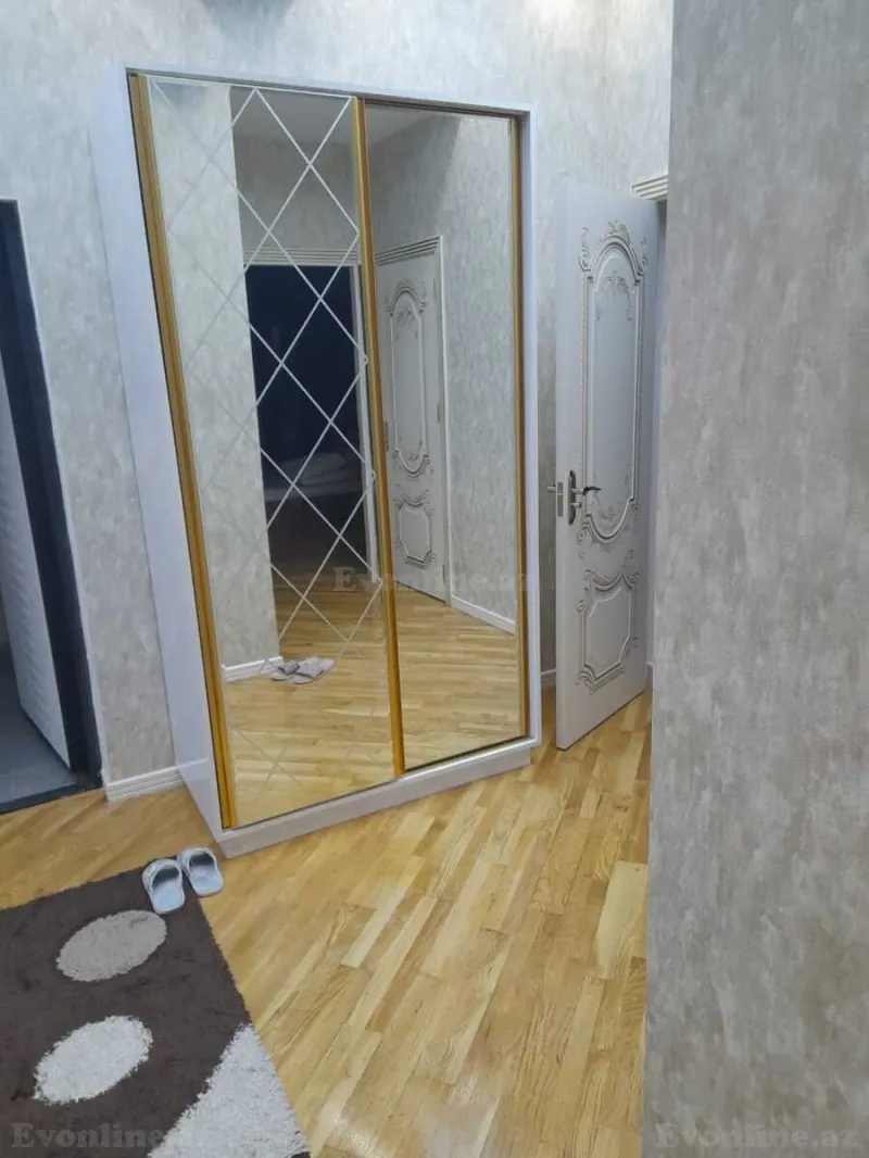 Kirayə verilir 2 otaqlı Mənzil Yeni tikili 90 m² Nərimanov r. - şəkil 3