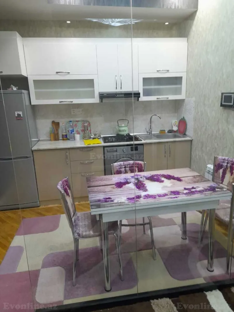 Kirayə verilir 2 otaqlı Mənzil Yeni tikili 90 m² Nərimanov r. - şəkil 4