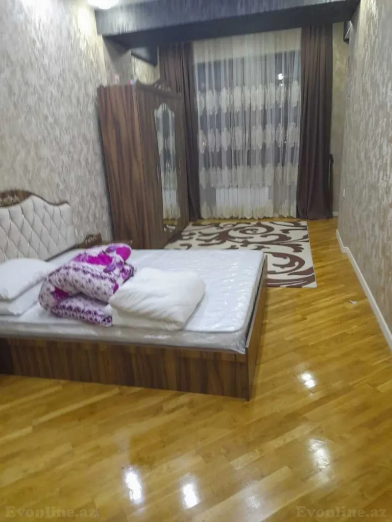 Kirayə verilir 2 otaqlı Mənzil Yeni tikili 90 m² Nərimanov r. - şəkil 5