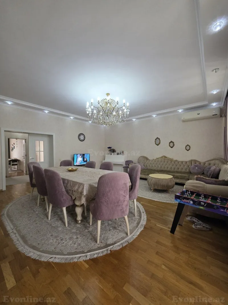 Satılır 4 otaqlı Mənzil Yeni tikili 167 m² İnşaatçılar m. - şəkil 2
