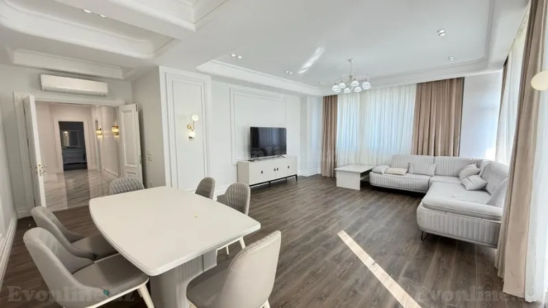 Kirayə verilir 4 otaqlı Mənzil Yeni tikili 210 m² Xətai r. - şəkil 4