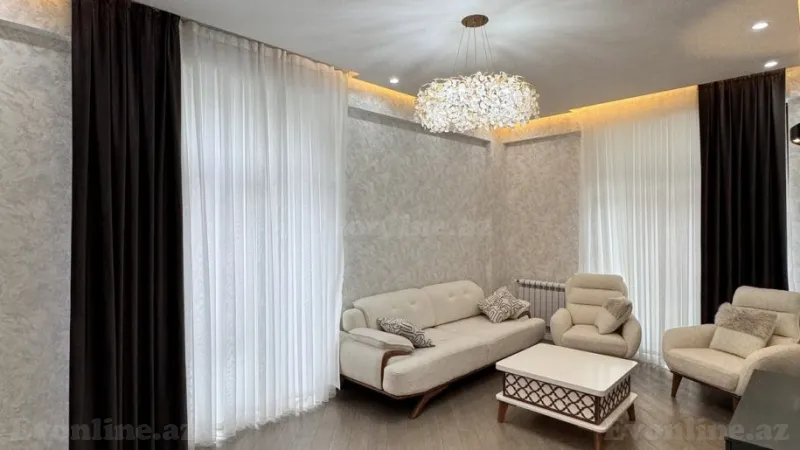 Kirayə verilir 3 otaqlı Mənzil Yeni tikili 100 m² Nəsimi r. - şəkil 5