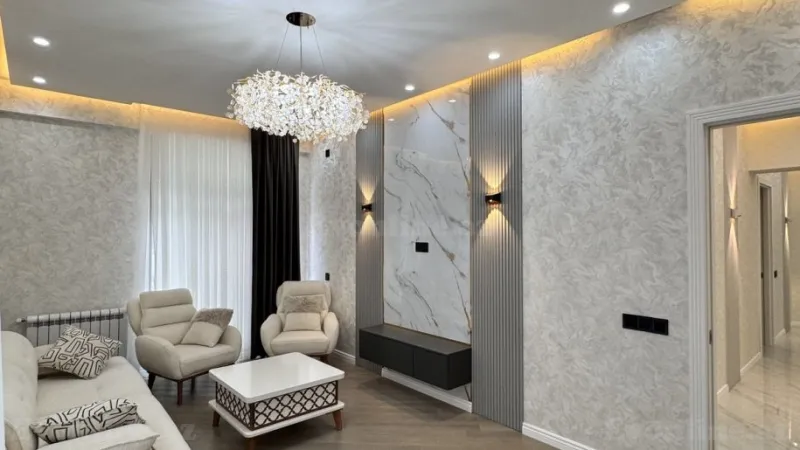 Kirayə verilir 3 otaqlı Mənzil Yeni tikili 100 m² Nəsimi r. - şəkil 6