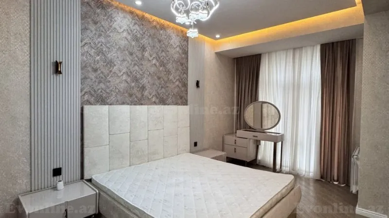 Kirayə verilir 3 otaqlı Mənzil Yeni tikili 100 m² Nəsimi r. - şəkil 8