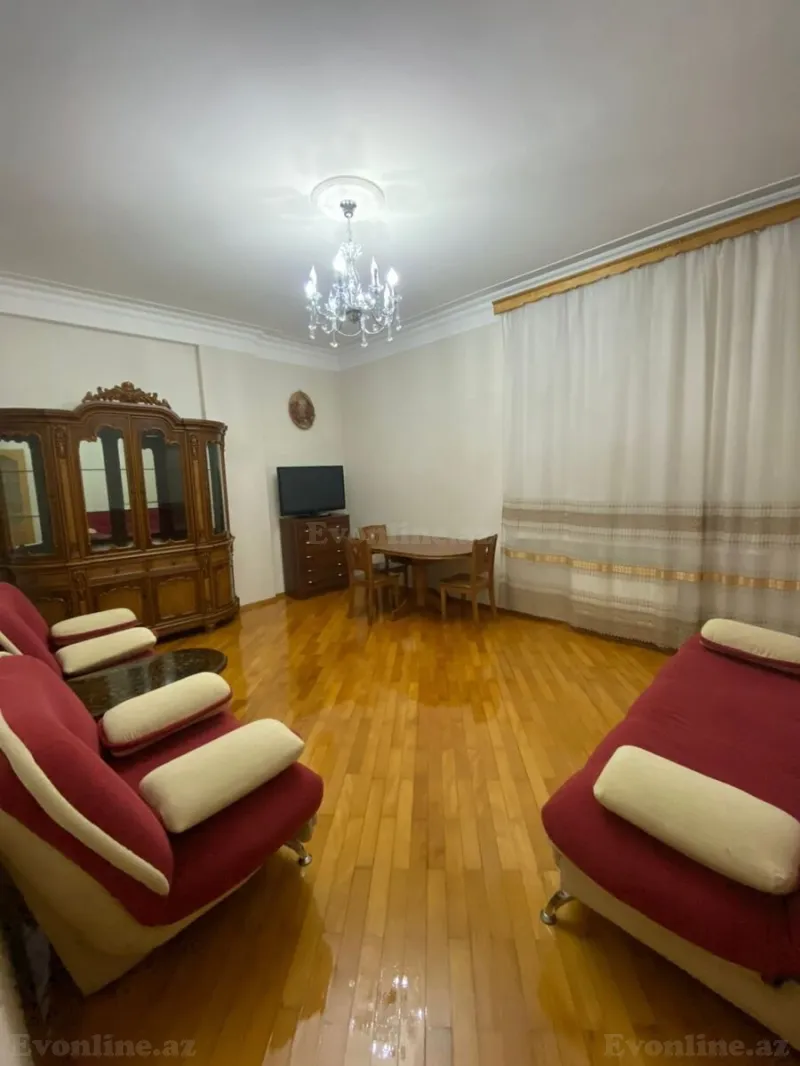 2 otaqlı Mənzil 65 m² Memar Əcəmi m. Kirayə verilir