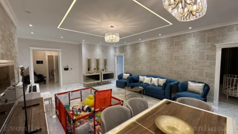 Satılır 3 otaqlı Mənzil Yeni tikili 148 m² 8 Noyabr m. - şəkil 5