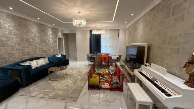 Satılır 3 otaqlı Mənzil Yeni tikili 148 m² 8 Noyabr m. - şəkil 6