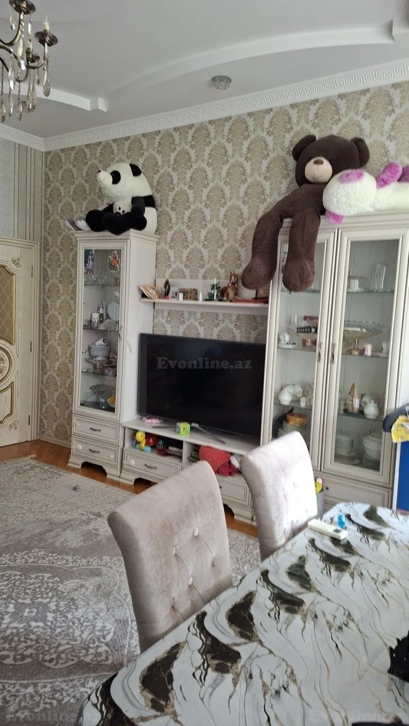 Satılır 2 otaqlı Mənzil Yeni tikili 55 m² Həzi Aslanov m. - şəkil 3