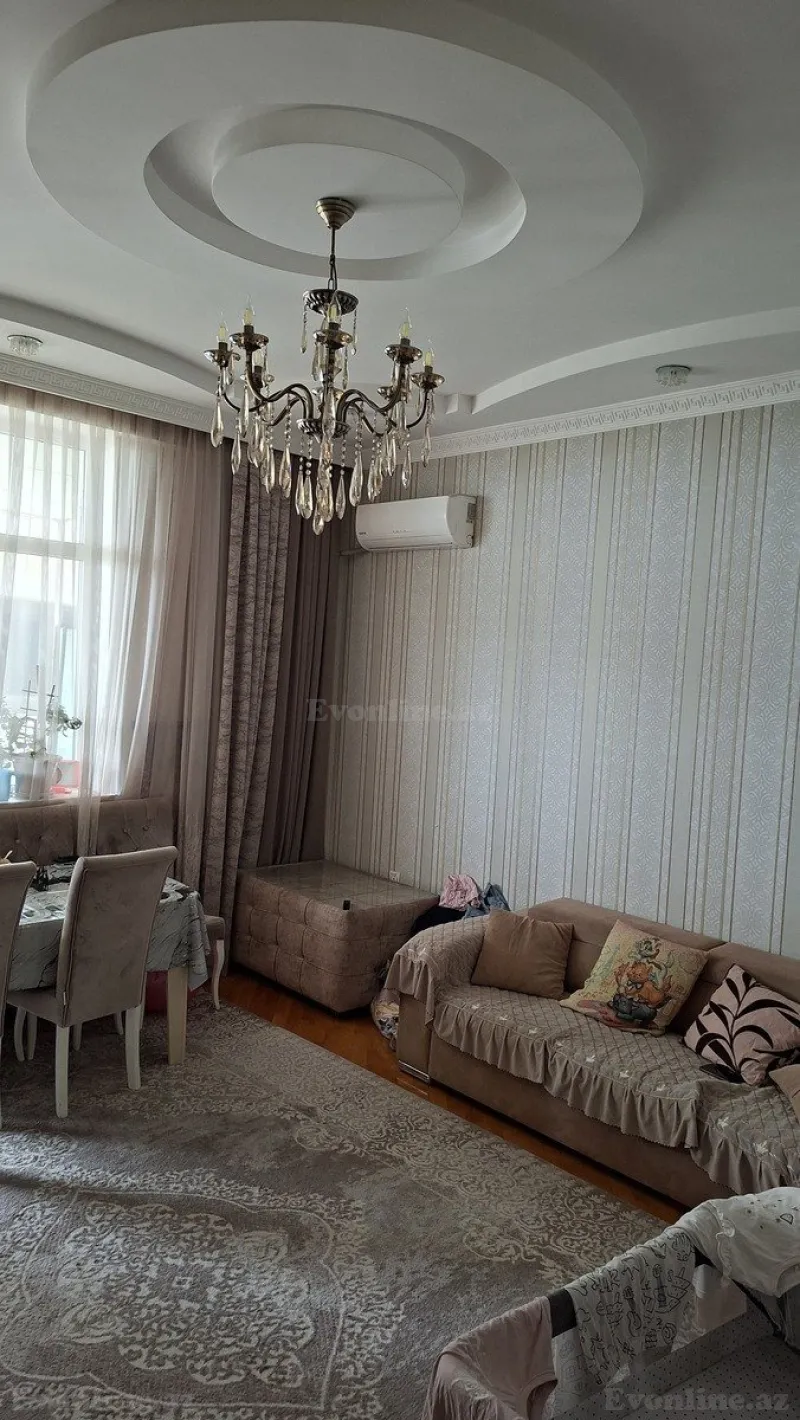 Satılır 2 otaqlı Mənzil Yeni tikili 55 m² Həzi Aslanov m. - şəkil 5