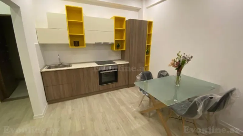 Kirayə verilir 2 otaqlı Mənzil Yeni tikili 50 m² Xətai m. - şəkil 3