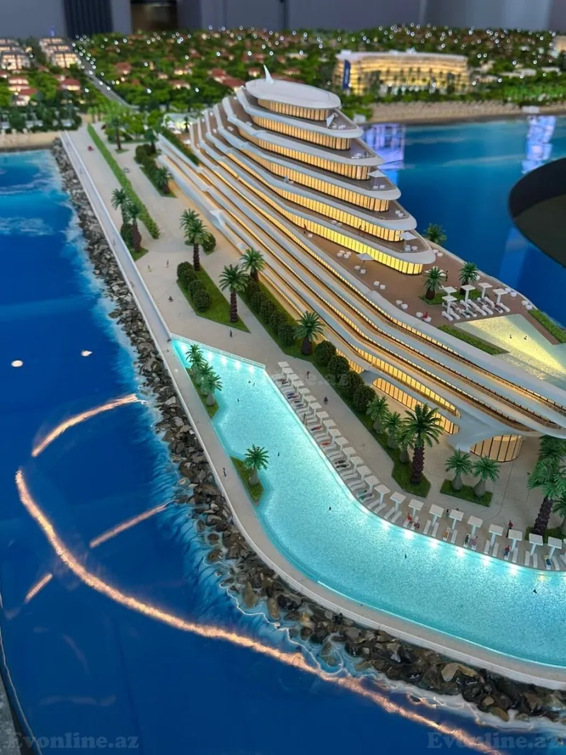 2 otaqlı Mənzil 65 m² Nardaran Satılır