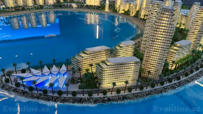 Satılır 2 otaqlı Mənzil Yeni tikili 65 m² Nardaran - şəkil 2