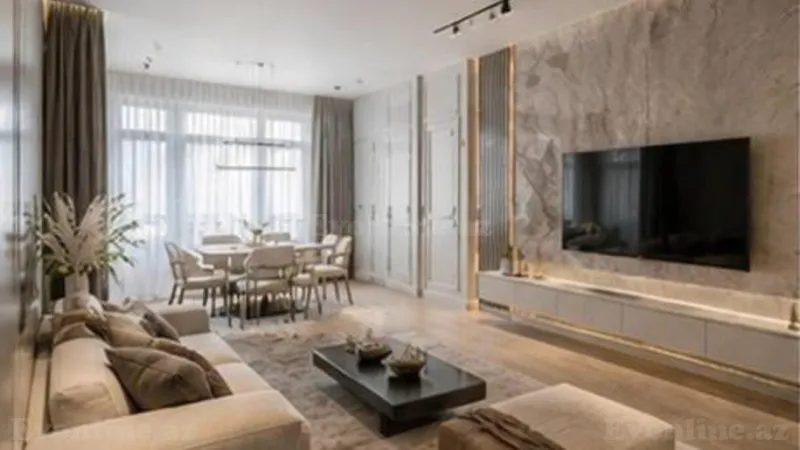 2 otaqlı Mənzil 100 m² Xətai r. Kirayə verilir