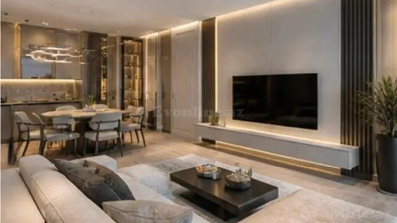 Kirayə verilir 2 otaqlı Mənzil Yeni tikili 100 m² Xətai r. - şəkil 3