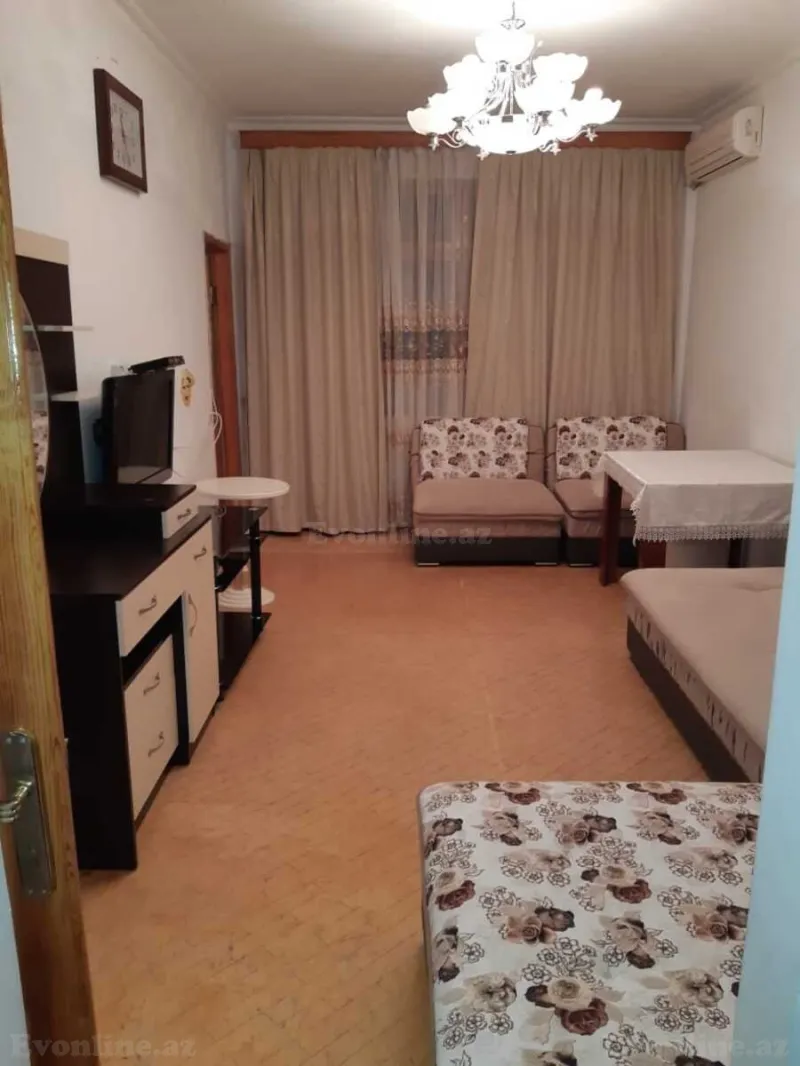 2 otaqlı Mənzil 55 m² Memar Əcəmi m. Kirayə verilir