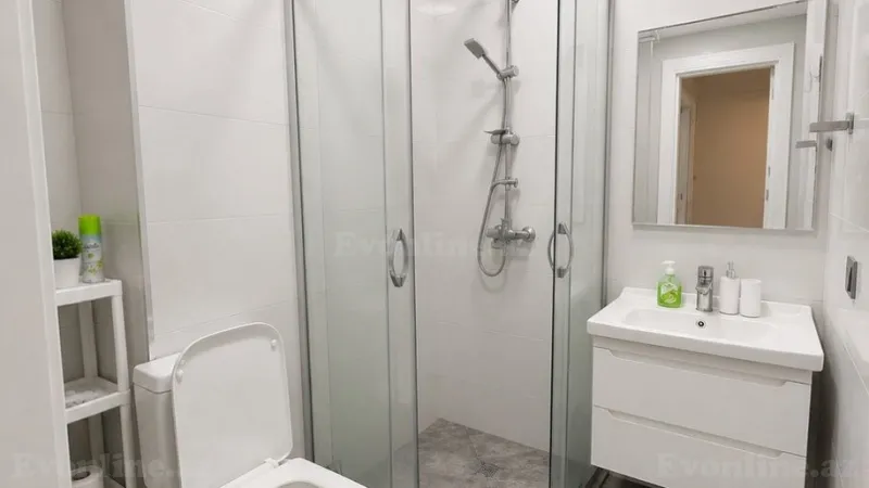 Kirayə verilir 2 otaqlı Mənzil Yeni tikili 50 m² İnşaatçılar m. - şəkil 4