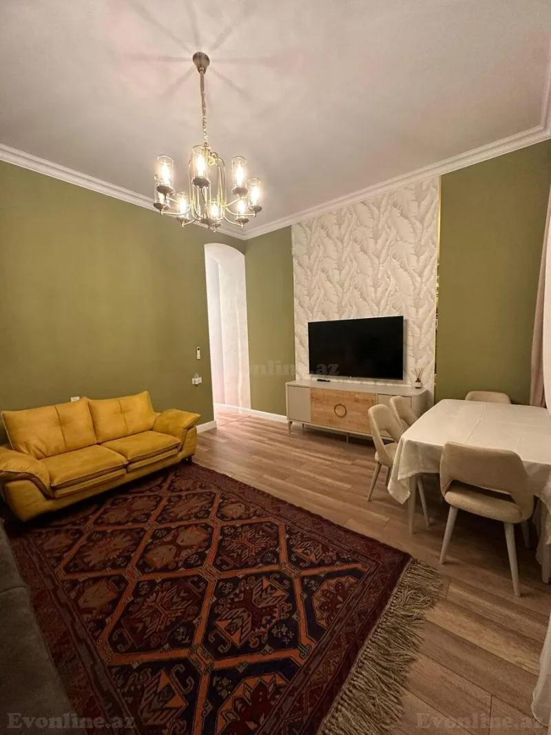 Kirayə verilir 2 otaqlı Mənzil Köhnə tikili 80 m² Nizami m. - şəkil 2