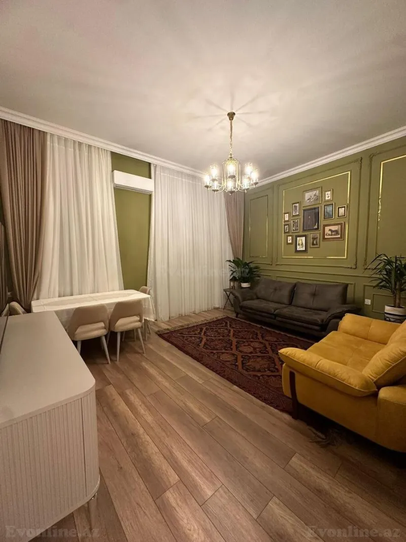 Kirayə verilir 2 otaqlı Mənzil Köhnə tikili 80 m² Nizami m. - şəkil 5