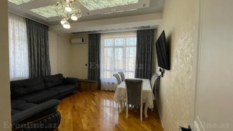 Kirayə verilir 3 otaqlı Mənzil Yeni tikili 120 m² Yasamal - şəkil 2