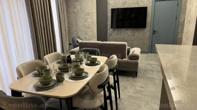 Kirayə verilir 2 otaqlı Mənzil Yeni tikili 110 m² 28 May m. - şəkil 2