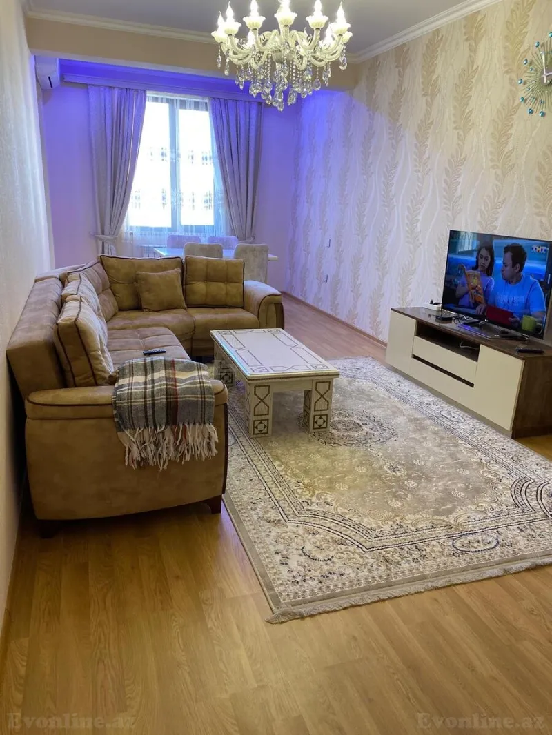 Kirayə verilir 2 otaqlı Mənzil Yeni tikili 100 m² Nəriman Nərimanov m.