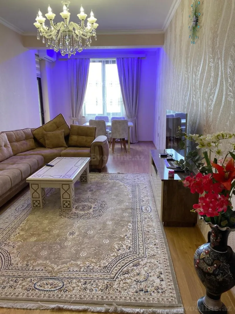 Kirayə verilir 2 otaqlı Mənzil Yeni tikili 100 m² Nəriman Nərimanov m. - şəkil 2