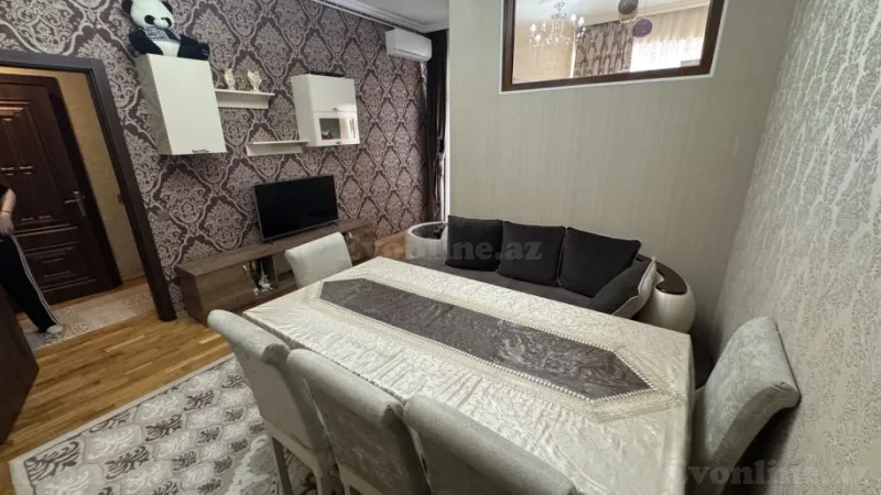 3 otaqlı Mənzil 70 m² Qara Qarayev m. Kirayə verilir