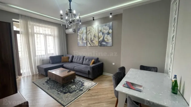 2 otaqlı Mənzil 60 m² İnşaatçılar m. Kirayə verilir
