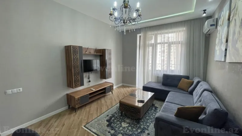 Kirayə verilir 2 otaqlı Mənzil Yeni tikili 60 m² İnşaatçılar m. - şəkil 3