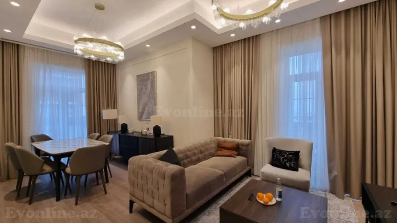 Kirayə verilir 3 otaqlı Mənzil Yeni tikili 110 m² Xətai r. - şəkil 2