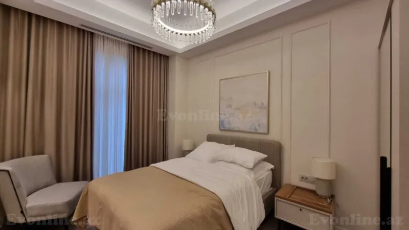 Kirayə verilir 3 otaqlı Mənzil Yeni tikili 110 m² Xətai r. - şəkil 12