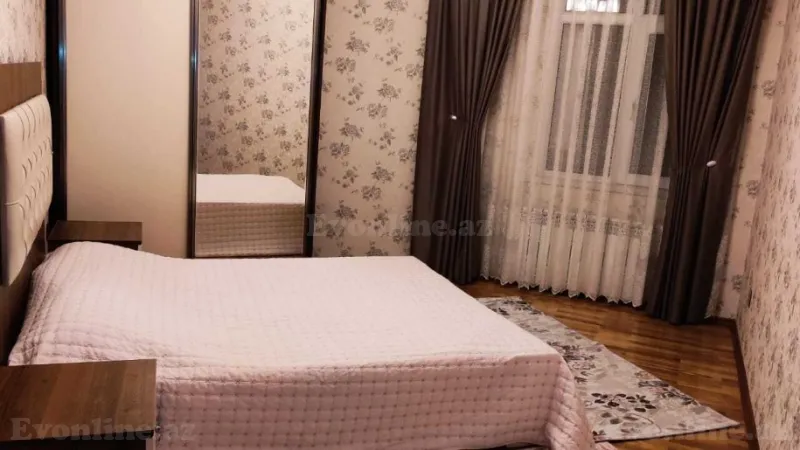 Kirayə verilir 3 otaqlı Mənzil Yeni tikili 130 m² İnşaatçılar m. - şəkil 5