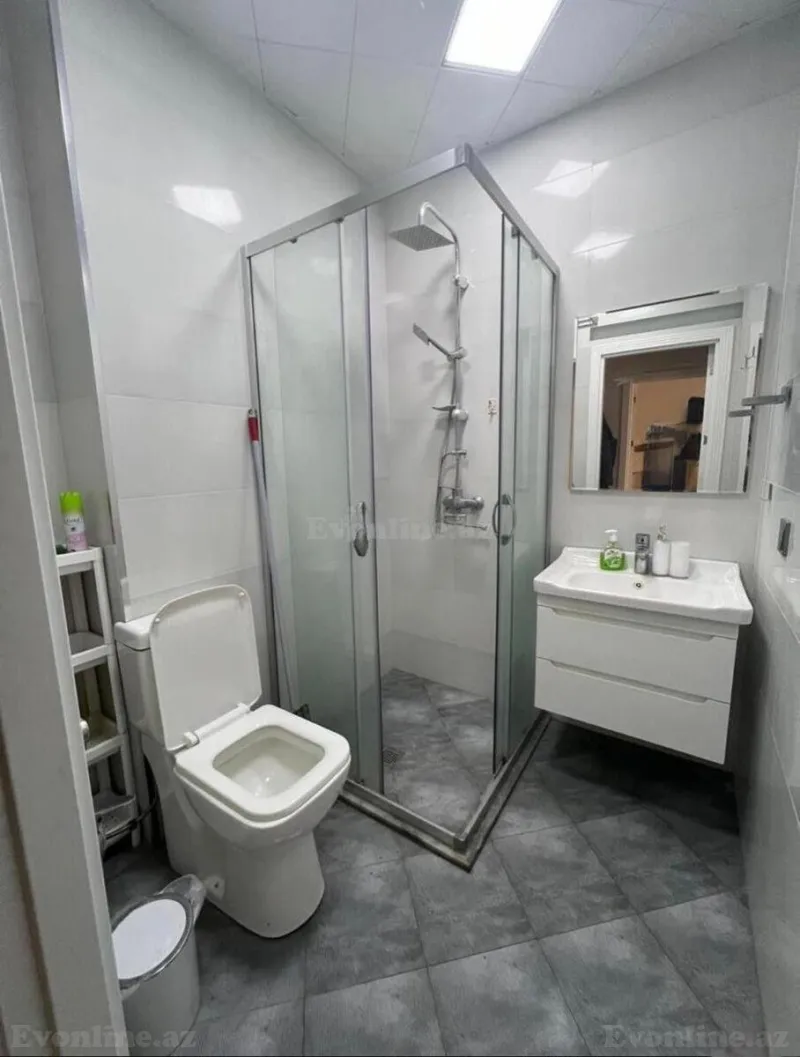 Kirayə verilir 2 otaqlı Mənzil Yeni tikili 55 m² İnşaatçılar m. - şəkil 12