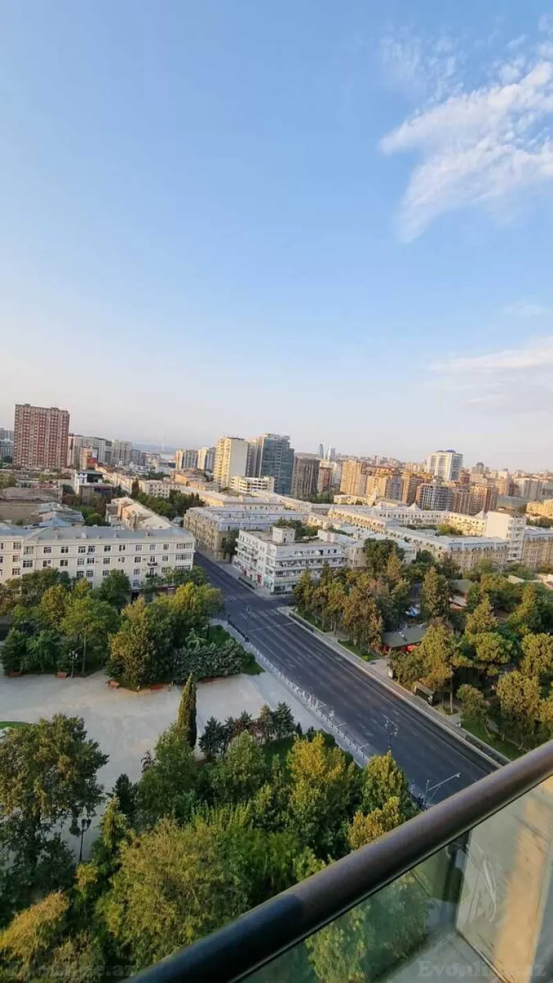 Kirayə verilir 4 otaqlı Mənzil Yeni tikili 130 m² Nəsimi r. - şəkil 20