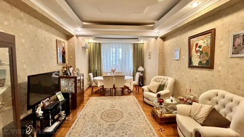 Satılır 3 otaqlı Mənzil Yeni tikili 137 m² 8 Noyabr m. - şəkil 3
