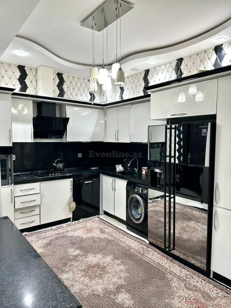 Kirayə verilir 3 otaqlı Mənzil Yeni tikili 110 m² Nəsimi r. - şəkil 6