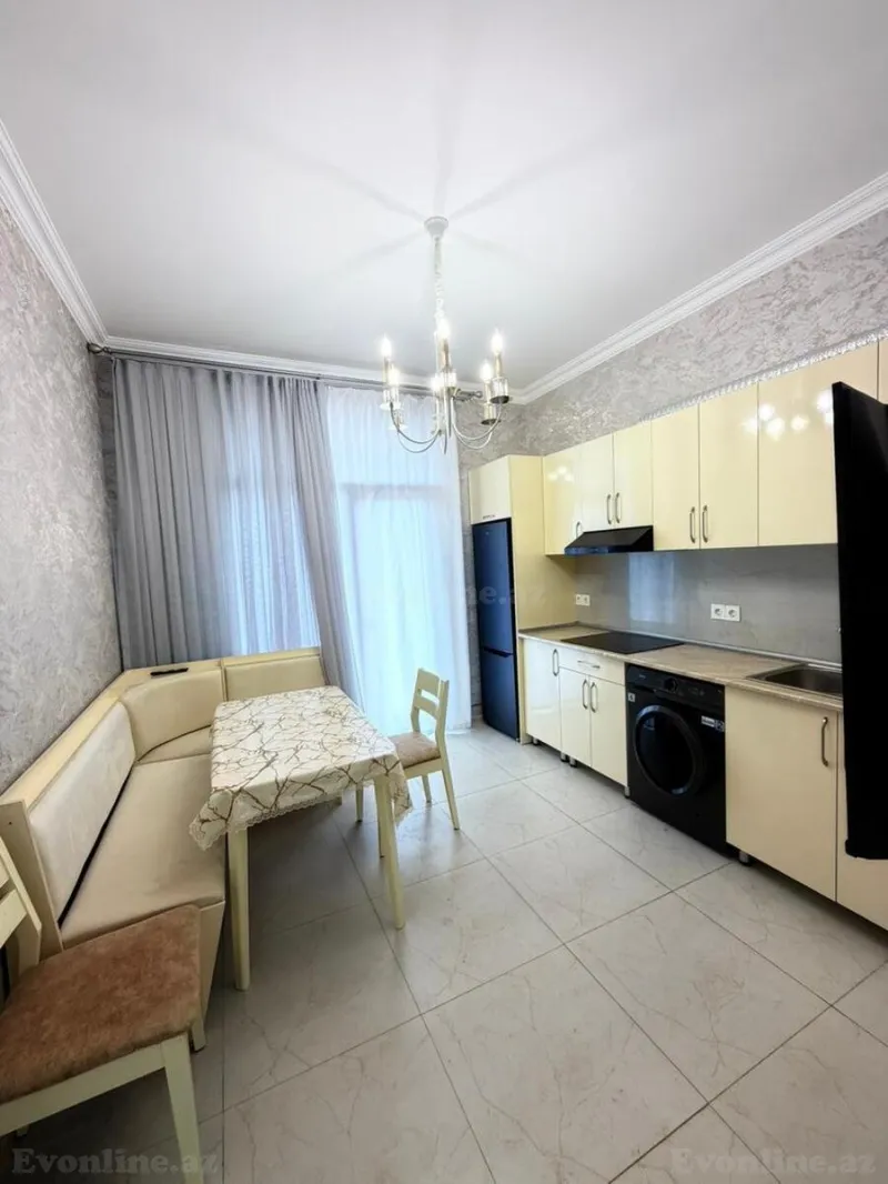 Kirayə verilir 2 otaqlı Mənzil Yeni tikili 60 m² Dərnəgül m.