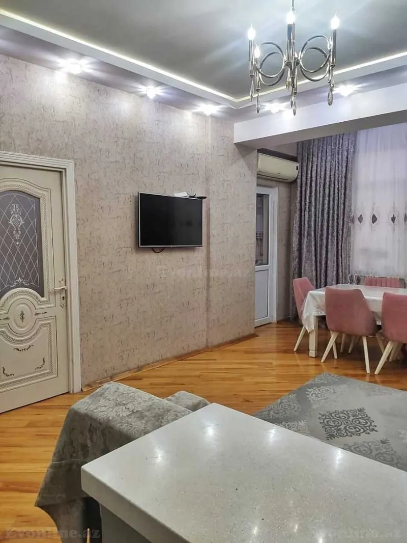 Satılır 3 otaqlı Mənzil Yeni tikili 75 m² Qara Qarayev m. - şəkil 3