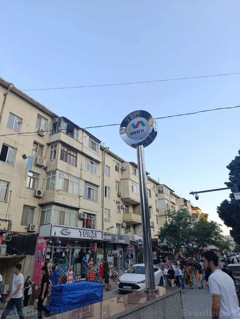 1 otaqlı Mənzil 34 m² Memar Əcəmi m. Satılır